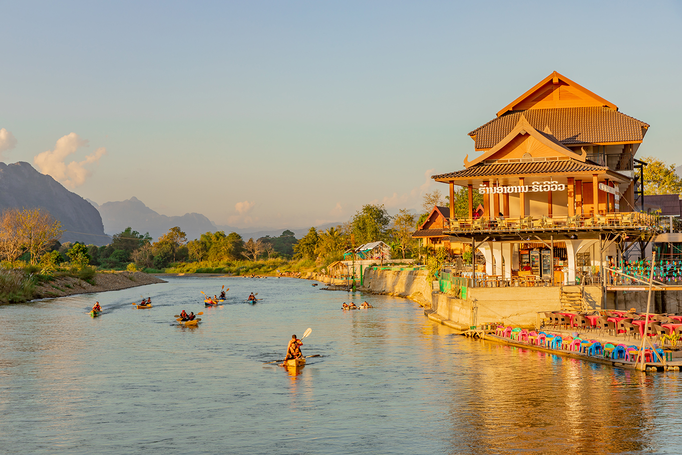 6 Days Luang Prabang Cycling To Vientiane